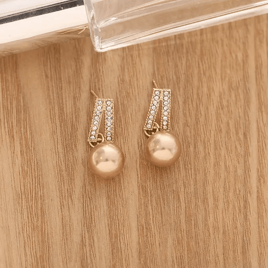 Korean Pearl Drop Earrings