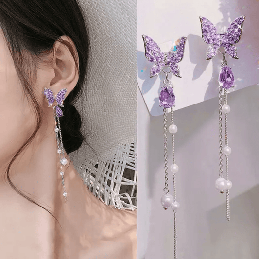 Danglers - Butterfly earrings