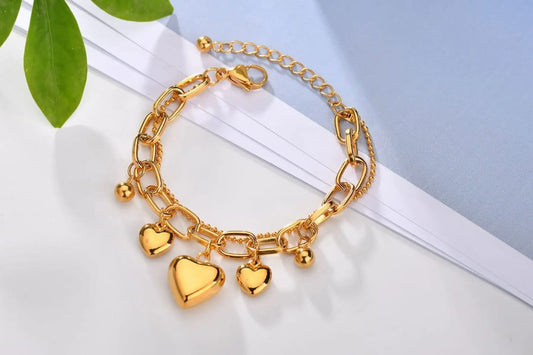 Two-Layer chain Anti-Tarnish Bracelet