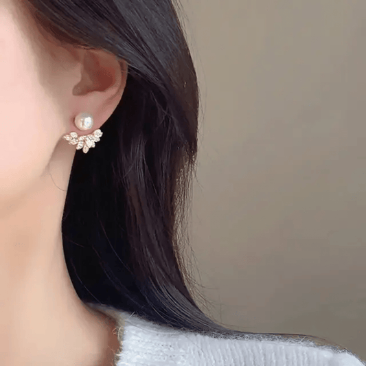 Korean Pearl Drops Earrings