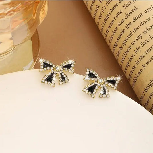 Korean Bow Earrings