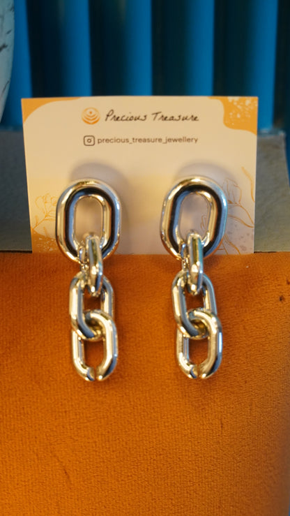 Loops Anti-Tarnish Earrings