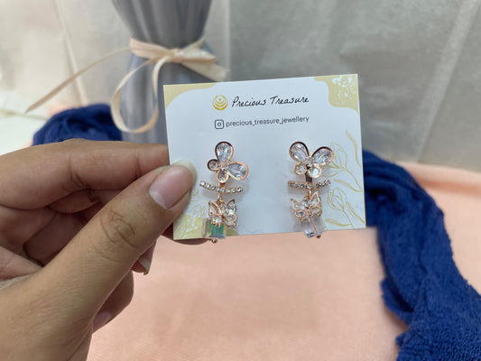 Danglers - Butterfly Earrings