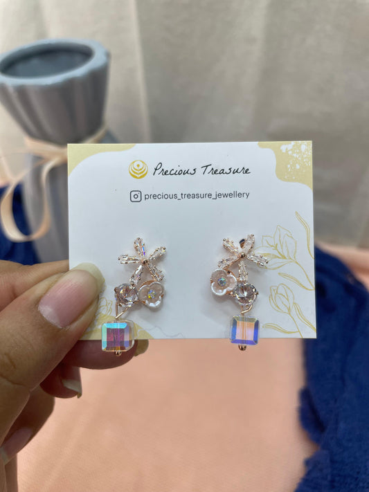 Danglers - Flower Earrings